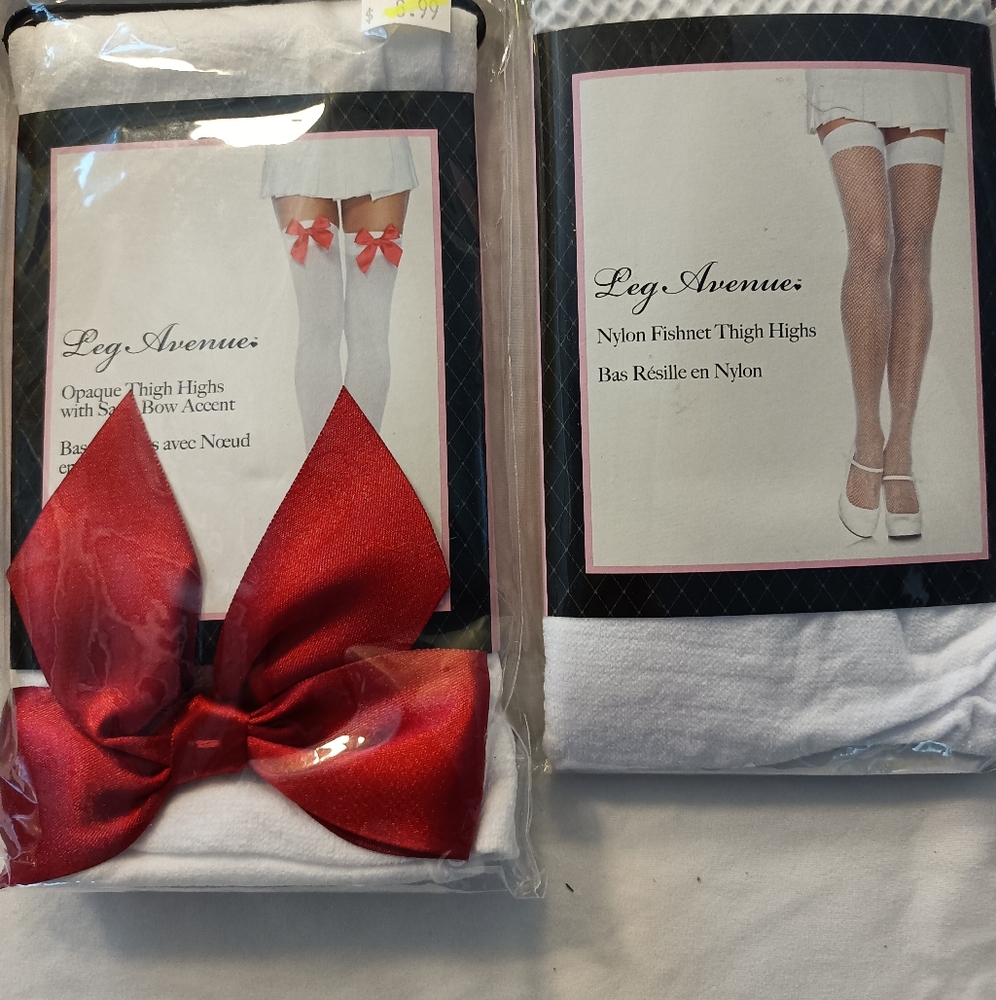 Leg ave thigh highs.